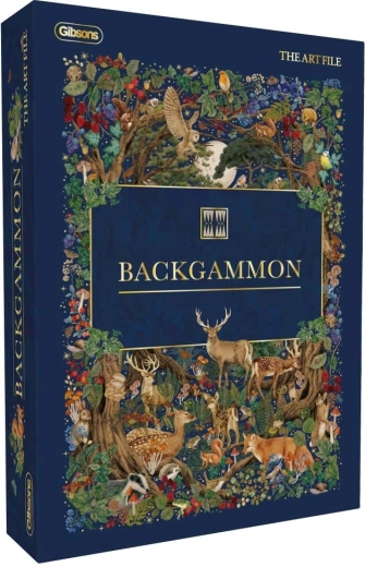 Gibsons Backgammon – luksuslik reisikomplekt