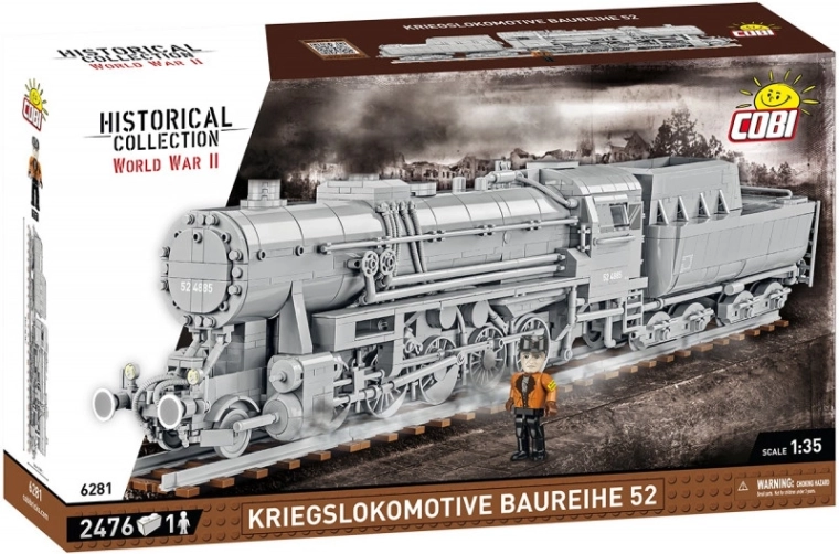 COBI aurveduri KriegsLokomotive Baureihe 52 ehituskomplekt, 1:35