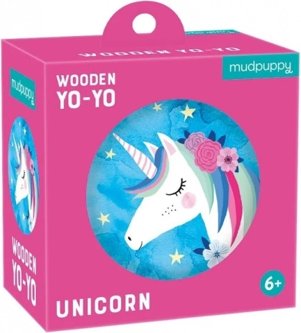 Wooden Yo-Yo Unicorn by Mudpuppy
