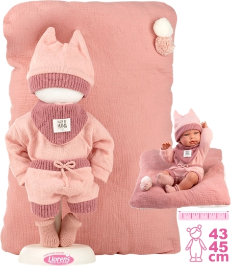 Llorens riided New Born nukule 40–42 cm koos lisadega, 5-osaline komplekt