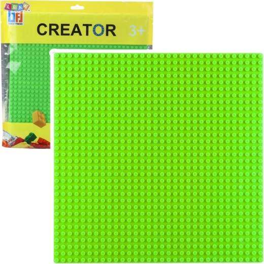Roheline ehitusplaat klotside ehitamiseks 25,5 × 25,5 cm