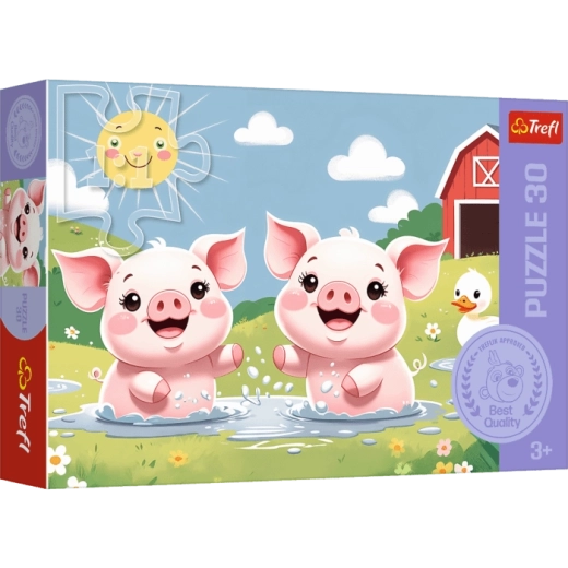 Trefl Puzzle Cheerful Life in the Countryside 30 pieces