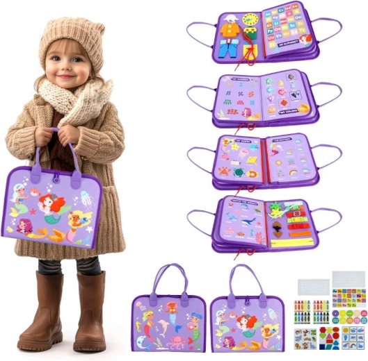 Sensoorne busy book merineitsidega 2Kids Toys