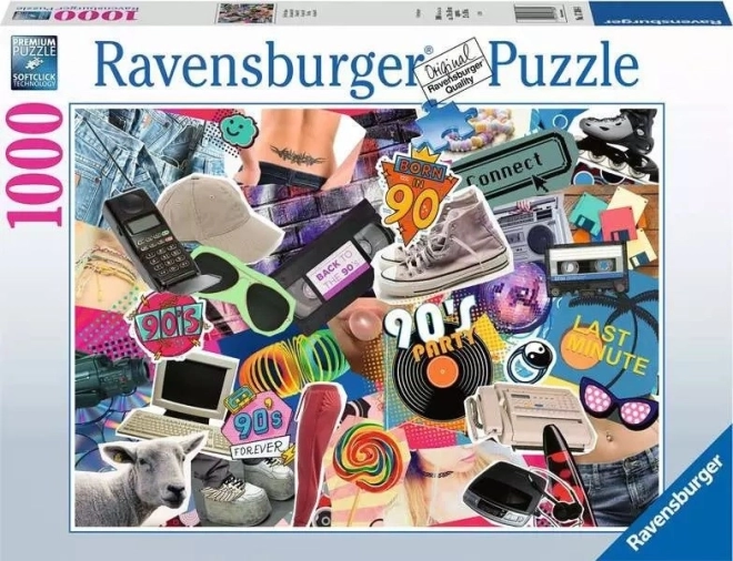 Puzzle Ravensburger 1000 tükki – 90ndad