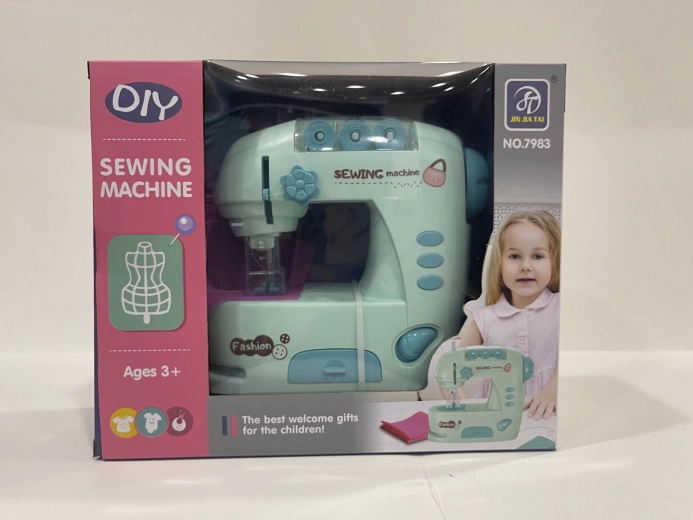 Children's sewing machine with light and sound