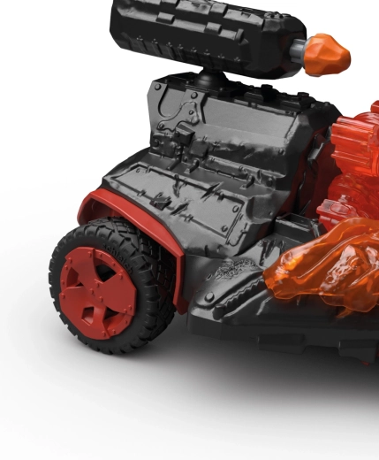 Lava design and rugged wheels