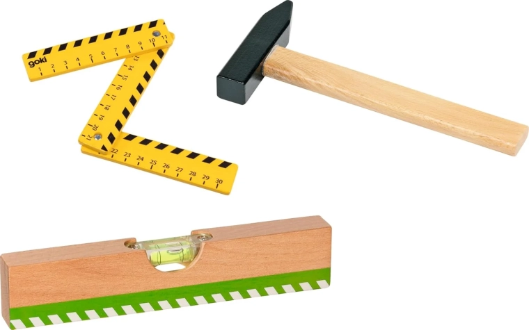 Goki wooden tool set