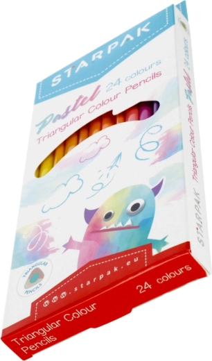 24 õrna pastelltooni