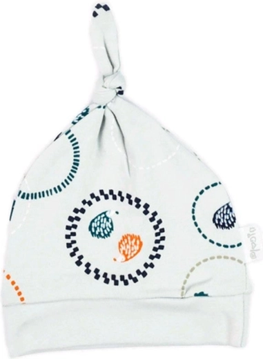 NICOL Fox Club Baby Cotton Hat with Knot