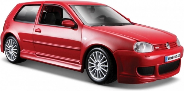 Model car Volkswagen Golf R32 Maisto special edition 1:24 red