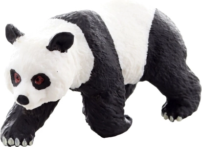Plastic panda figurine 9 cm