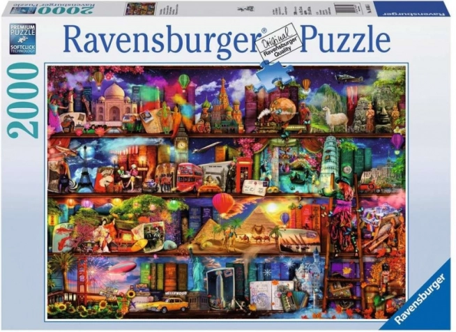 Ravensburger pusle World of Books 2000 tükki