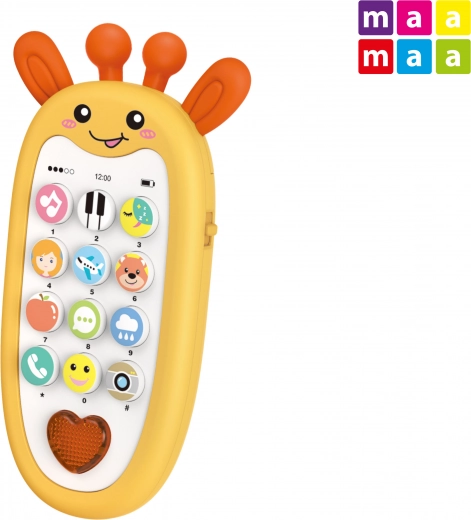 Laste telefon kaelkirjak efektidega 13,5 cm