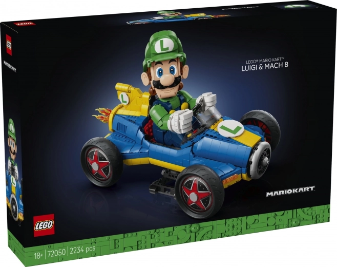 LEGO Super Mario Mario Kart – Luigi ja Mach 8