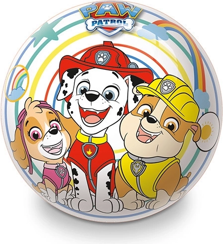 Värviline Paw Patroli pildiga pall lastele