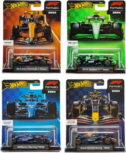 Hot Wheels vormel 1 – metallmudel 1:64