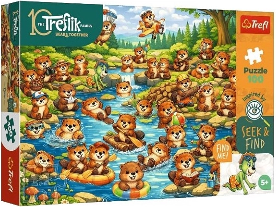 Trefl pusle Seek & Find Bobrid tegutsemas 100 tükki