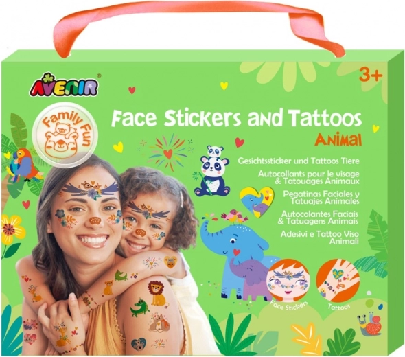 Body Stickers and Temporary Tattoos – Animals