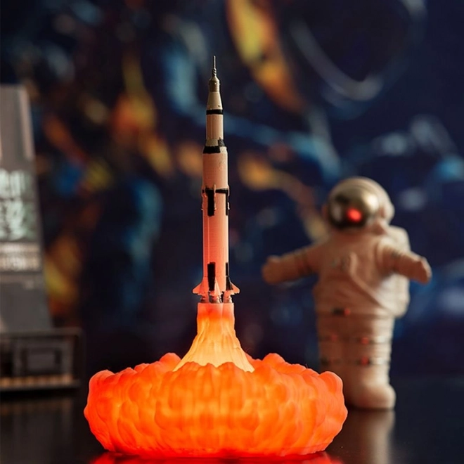 Laste öölamp startiva raketi kujul – mudel 3