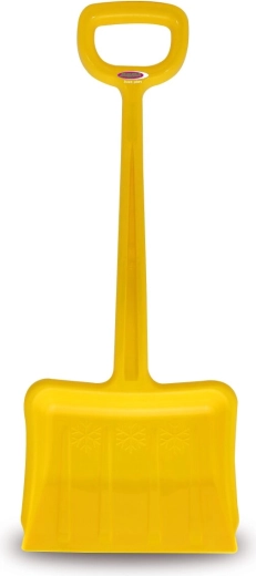 Sturdy shovel with reinforcing ribs