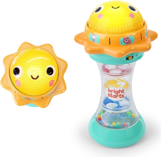 Musical Rattle with Lights Just for Sun by BRIGHT STARTS, 6m+
