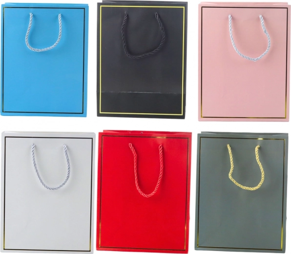Kinkekott kuldse raamiga 23 × 18 × 10 cm