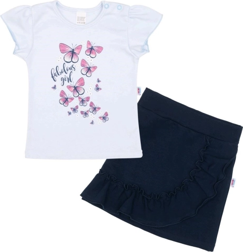 New Baby Butterflies beebikomplekt, sinine