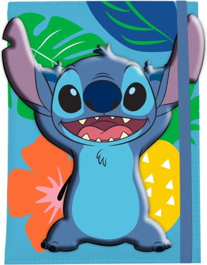 Lilo & Stitch premium 3D notebook A5 blue