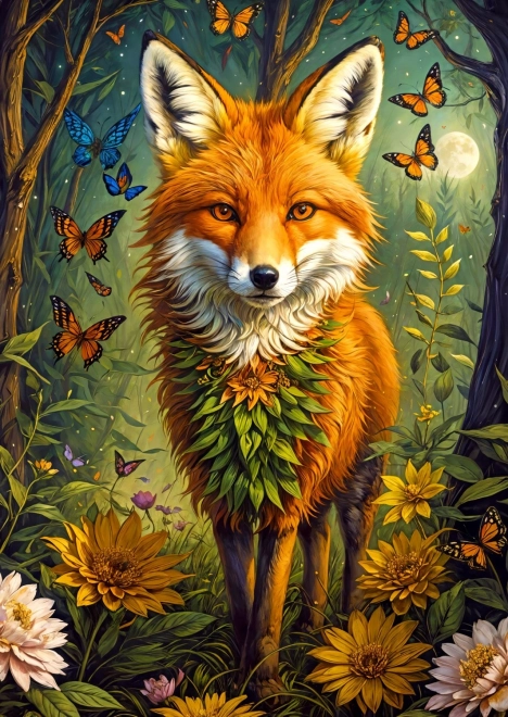 Enjoy Puzzle võlumetsarebane 1000 tükki