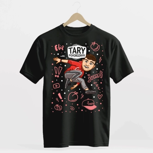Tary Povoroznyk T-särk Tary drink virsik 116–122