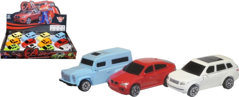 Auto robot – plastic toy car transforming into a robot