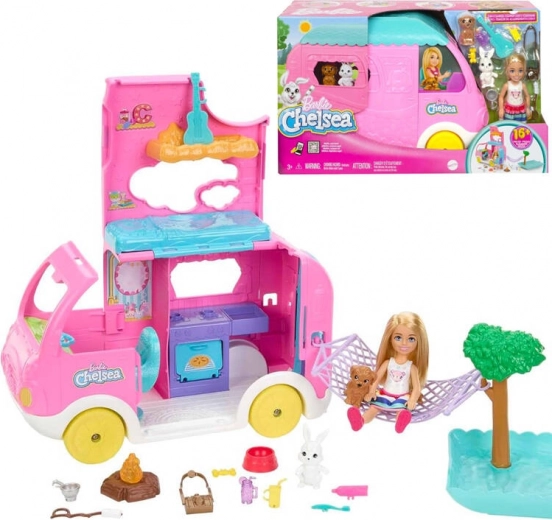 Barbie Chelsea matkakomplekt
