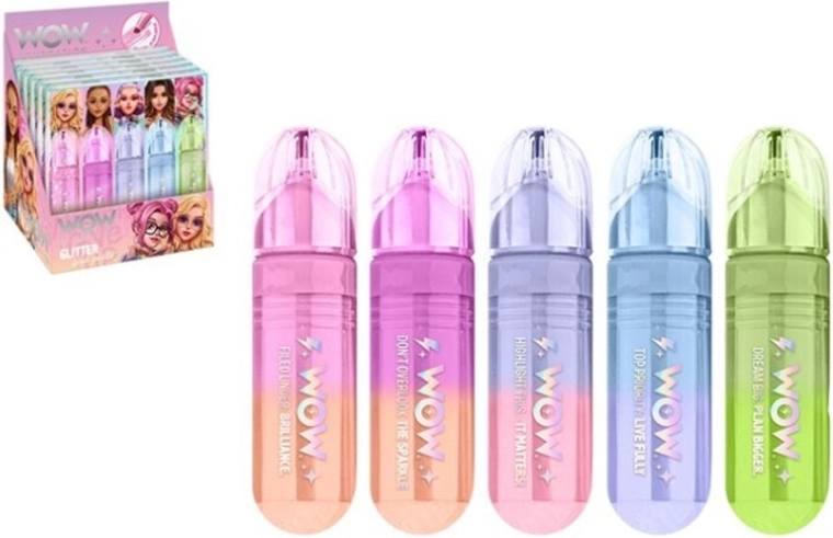Sädelevate markerite komplekt WOW Generation – pastelsed, 5 tk