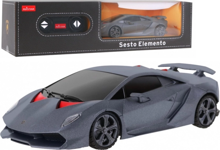 RC sports car 1:24 Lamborghini Sesto Elemento – gray