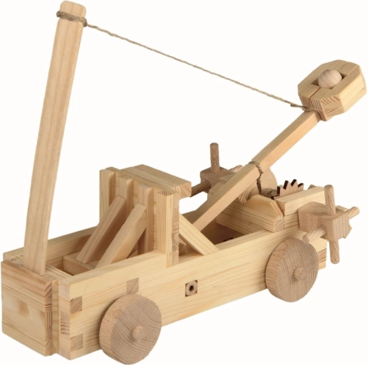 Walachia wooden glue-together model kit – catapult