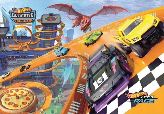 Pusle 104 tükki HOT WHEELS – Let’s Race, Clementoni