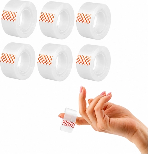 Läbipaistev kontoriteip 24 mm × 20 m (6 tk) D.RECT
