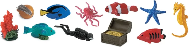 Safari Ltd. korallrahu miniatuurkujude komplekt
