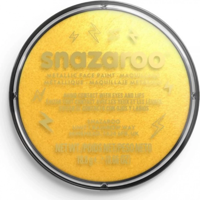 Snazaroo Face Paint Metallic Gold 18ml