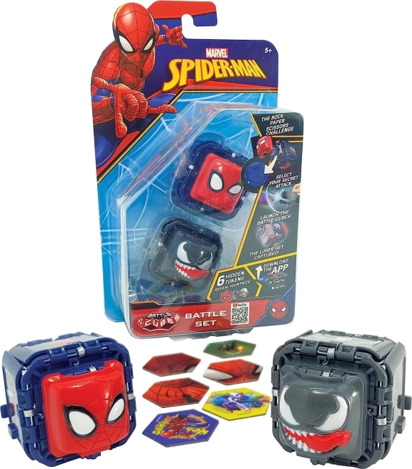 Battle Cubes MARVEL Spider-Man – 2 täringu komplekt