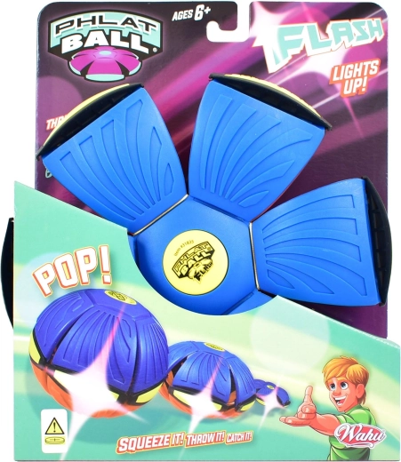 Phlat Ball Flash LED-tuledega – transformeeruv lendav ketas ja pall
