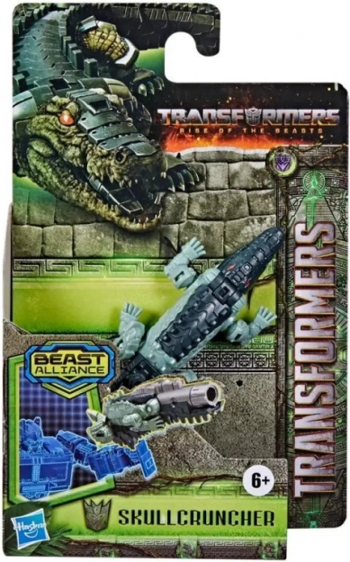 Transformers: Rise of the Beasts Skullcruncheri figuur – muutub relvaks 8 cm