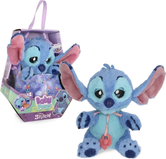 Pehme mänguasi STITCH Baby Paws helide ja lutiga