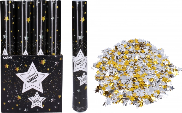 Party Confetti Shooter Stars 40 cm