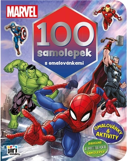 Marveli värviraamat 100 kleepsuga