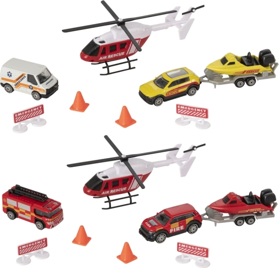 Teamsterz Air & Sea Rescue Team – Rescue Vehicle Set