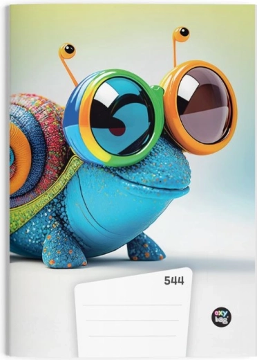 A5 Lined Notebook 40 Sheets Snail