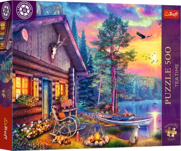 Puzzle 500 Tea Time: Sadam päikeseloojangul Trefl