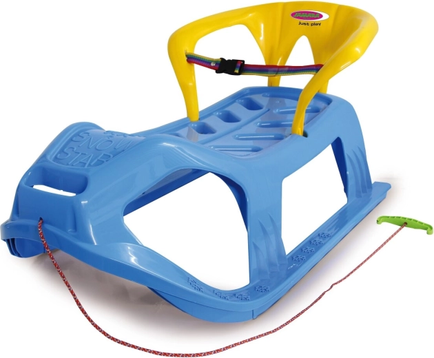 Snow Play laste kelk Snow-star 90 cm sinine seljatoega