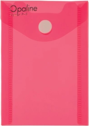 A7 Vertical Snap-Button Wallet OPALINE pink